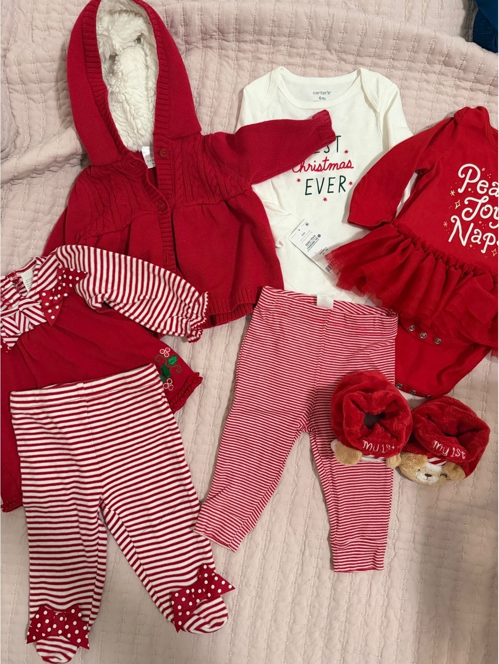 Baby Girl Christmas Clothing Bundle 3-6M / 6M 🎄❤️